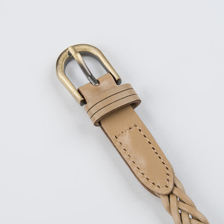 Ceinture tressée vintage Ceinture de taille sans pantalon