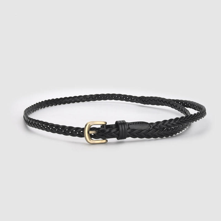 Ceinture tressée vintage Ceinture de taille sans pantalon