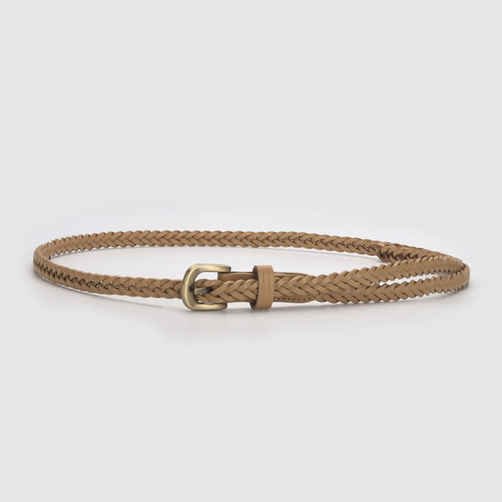 Ceinture tressée vintage Ceinture de taille sans pantalon