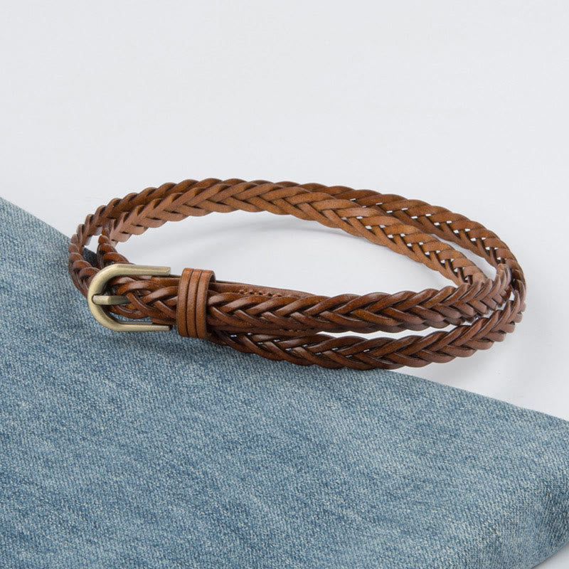 Ceinture tressée vintage Ceinture de taille sans pantalon