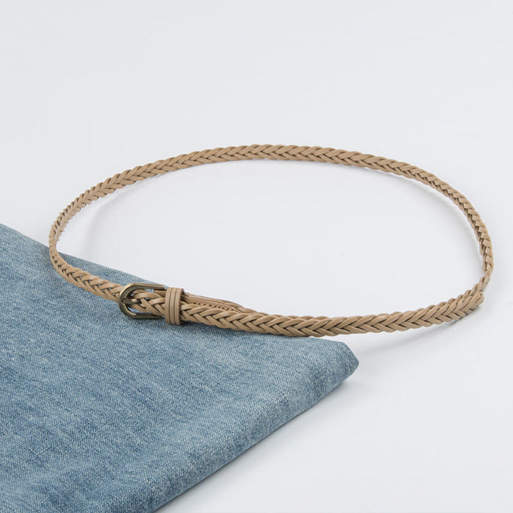 Ceinture tressée vintage Ceinture de taille sans pantalon