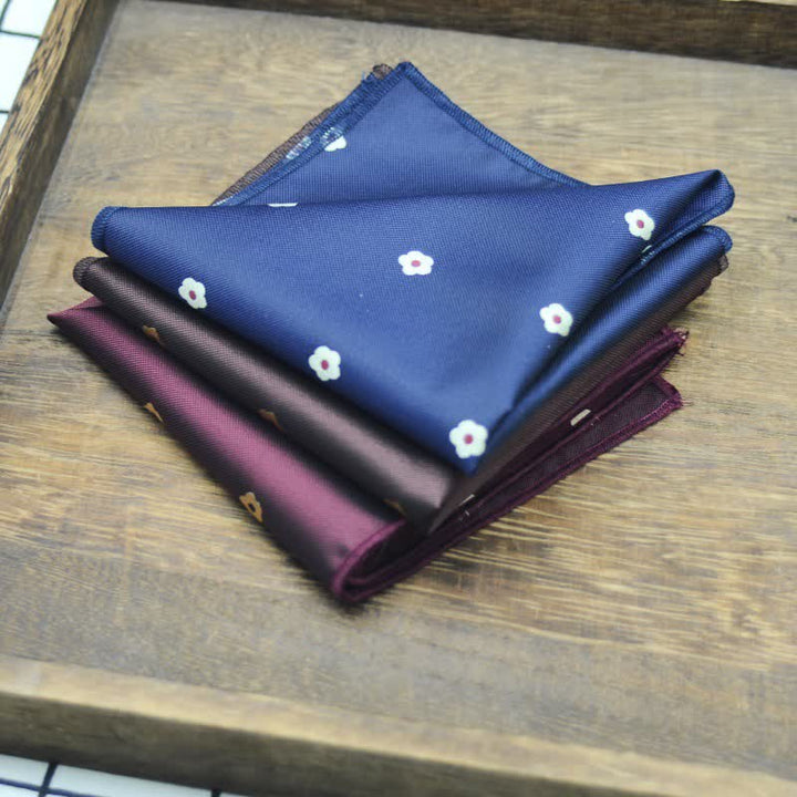 Lot de 2 mini nœuds papillons à imprimé floral pour homme