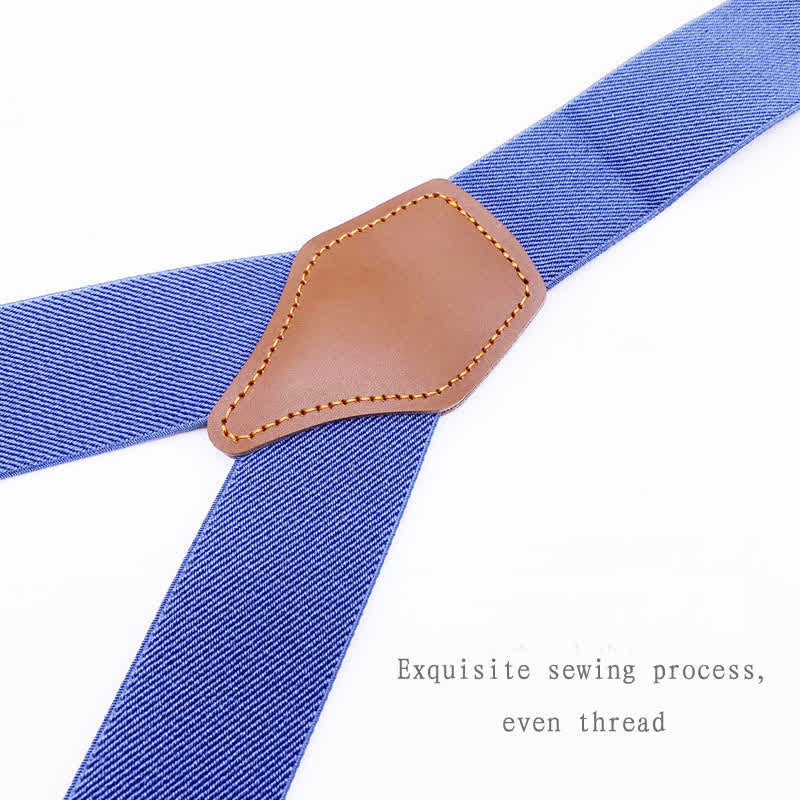 Ensemble de 8 bretelles réglables à boucle combinables, de couleur unie - image 8