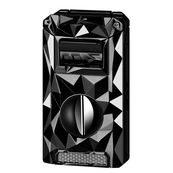 Coupe-cigare multifonction 5 en 1, briquet au butane rechargeable en diamant
