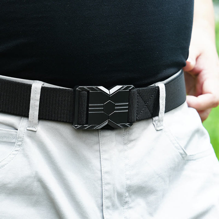 Ceinture tactique élastique à dégagement rapide pour hommes