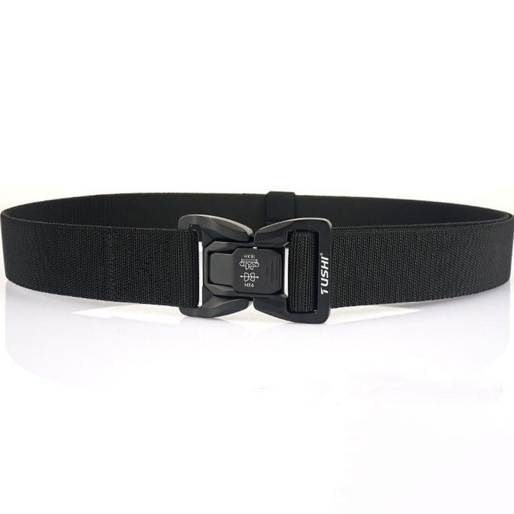 Ceinture tactique d'extérieur pour homme, élastique à dégagement rapide