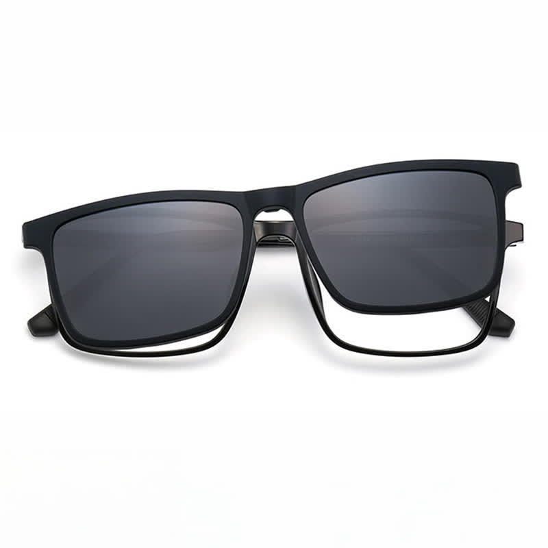 Lot de 3 montures de lunettes de soleil magnétiques à clipser