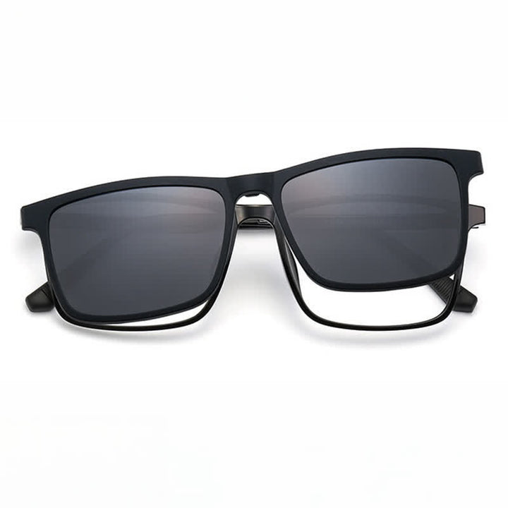 Lot de 3 montures de lunettes de soleil magnétiques à clipser