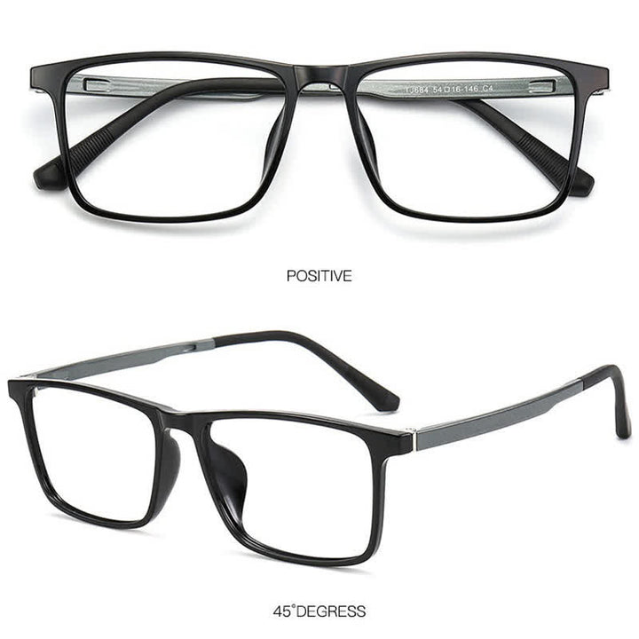 Lot de 3 montures de lunettes de soleil magnétiques à clipser