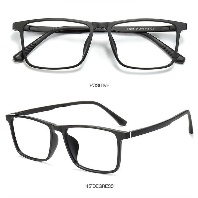 Lot de 3 montures de lunettes de soleil magnétiques à clipser