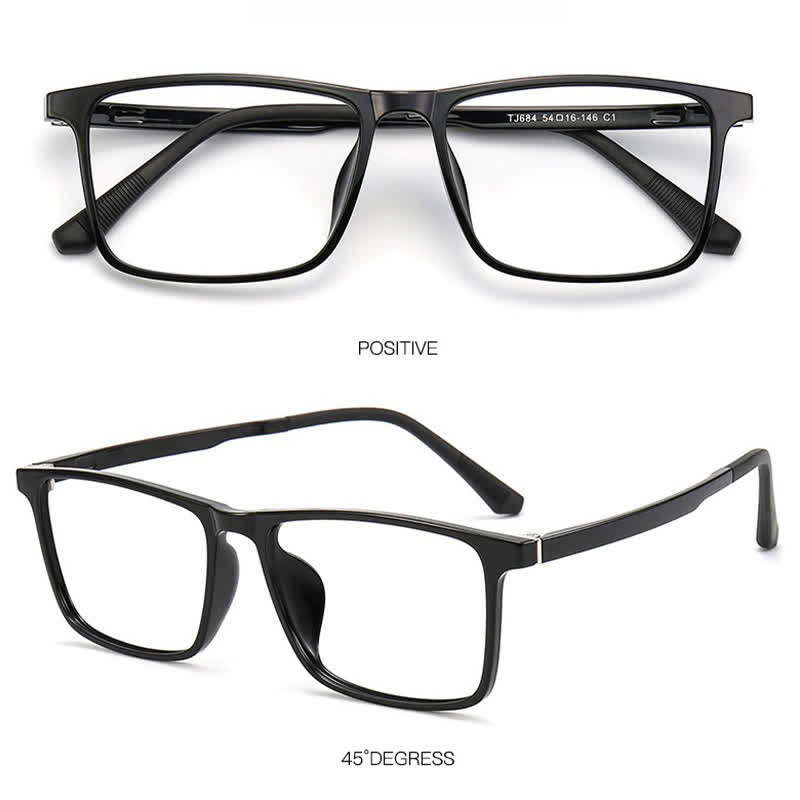 Lot de 3 montures de lunettes de soleil magnétiques à clipser