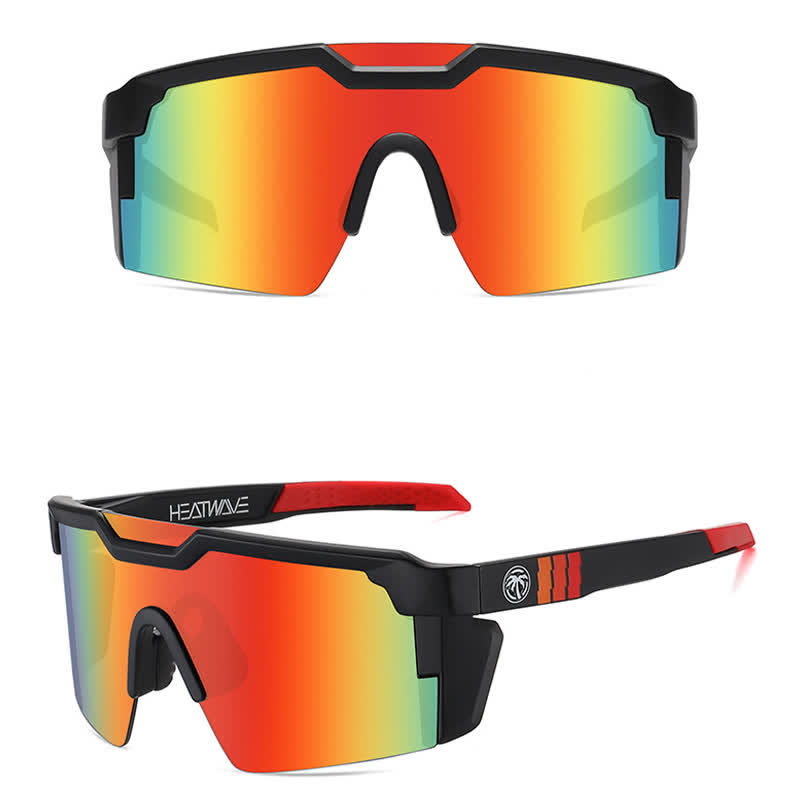 Lunettes de soleil de cyclisme d'extérieur cool avec pare-soleil