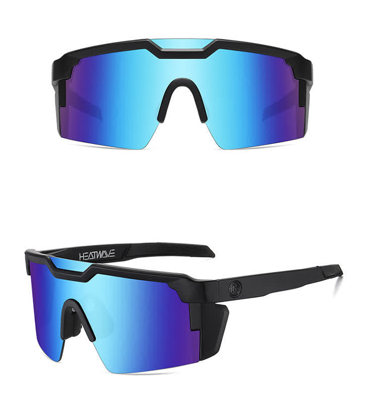 Lunettes de soleil de cyclisme d'extérieur cool avec pare-soleil