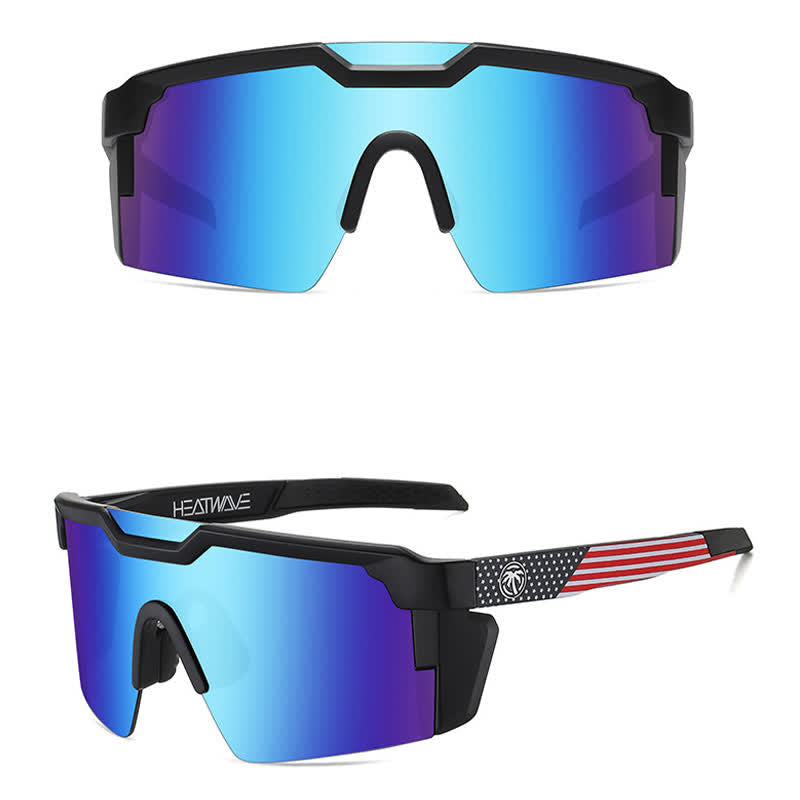 Lunettes de soleil de cyclisme d'extérieur cool avec pare-soleil