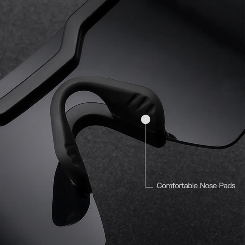 Lunettes de soleil de cyclisme d'extérieur cool avec pare-soleil