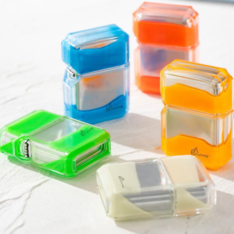 Briquet au butane rechargeable Quicksand de couleur fluorescente cool