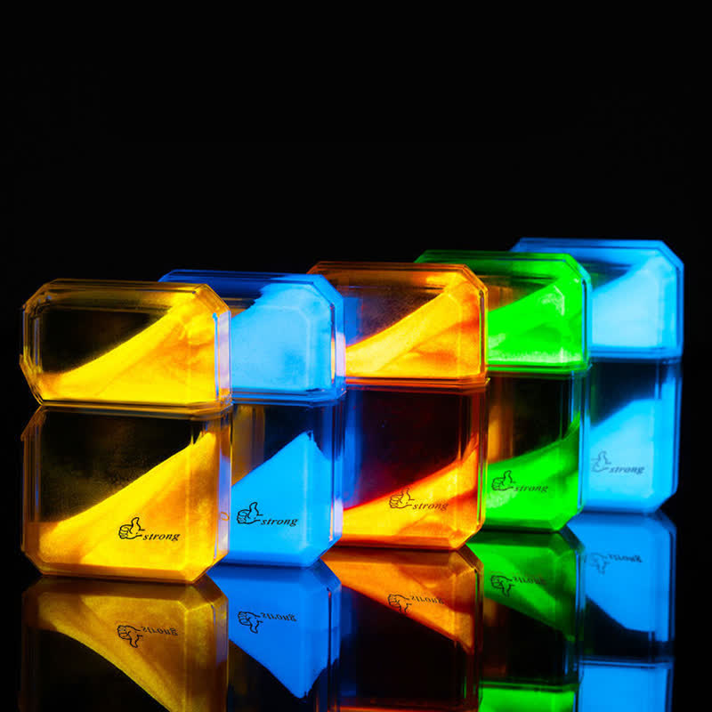 Briquet au butane rechargeable Quicksand de couleur fluorescente cool