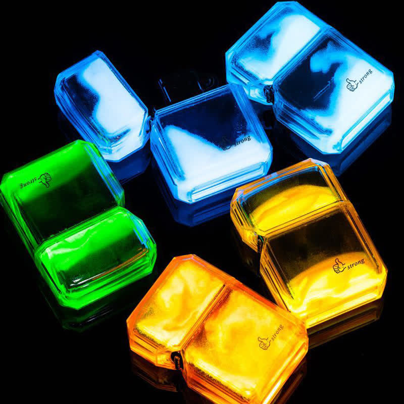 Briquet au butane rechargeable Quicksand de couleur fluorescente cool