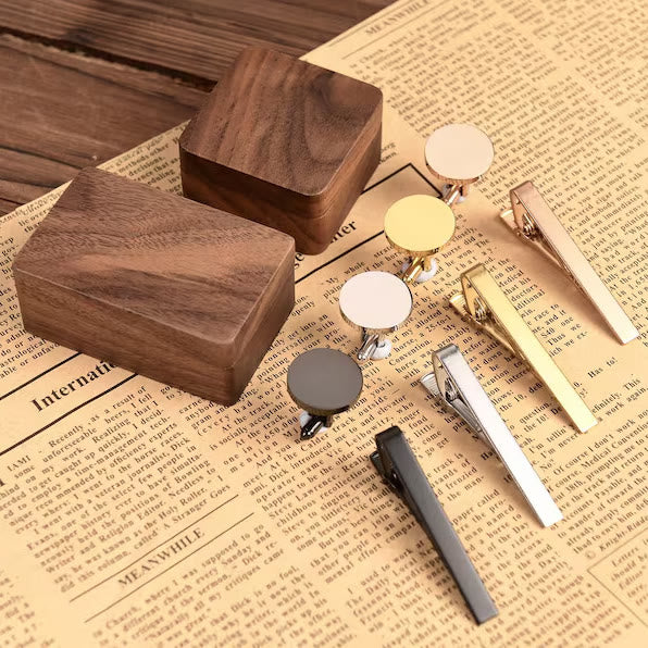 Boutons de manchette de mariage personnalisés avec texte pour hommes