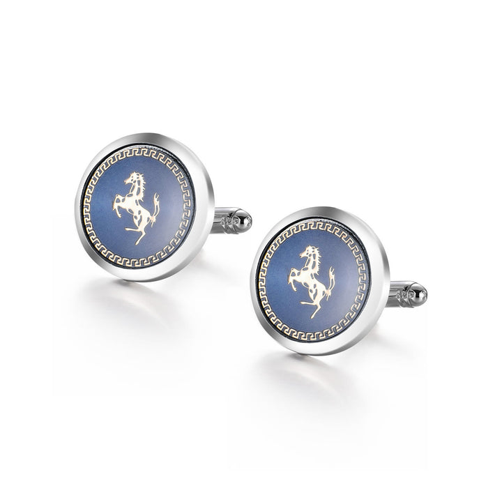 Ensemble de boutons de manchette de cravate cheval au galop pour costume de mariage