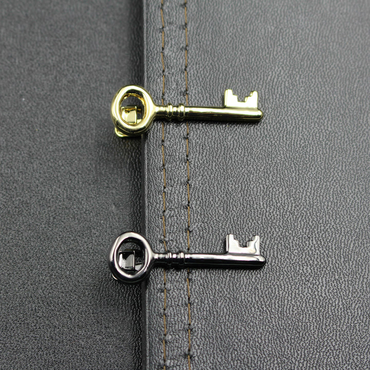 Pince à cravate en or et argent pour homme