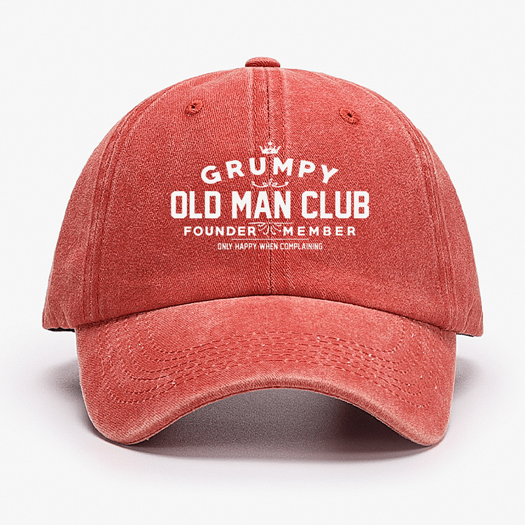 Casquette de baseball ajustable Grumpy Old Man Club