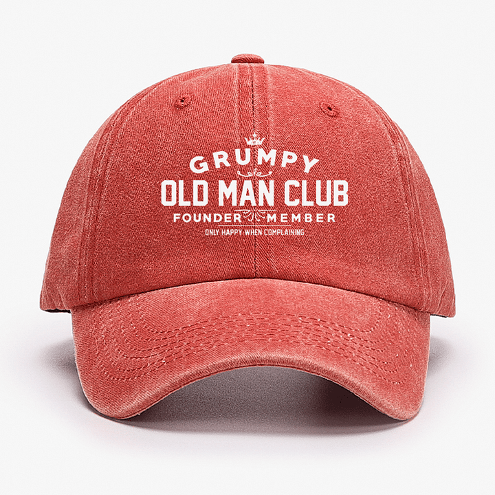 Casquette de baseball ajustable Grumpy Old Man Club