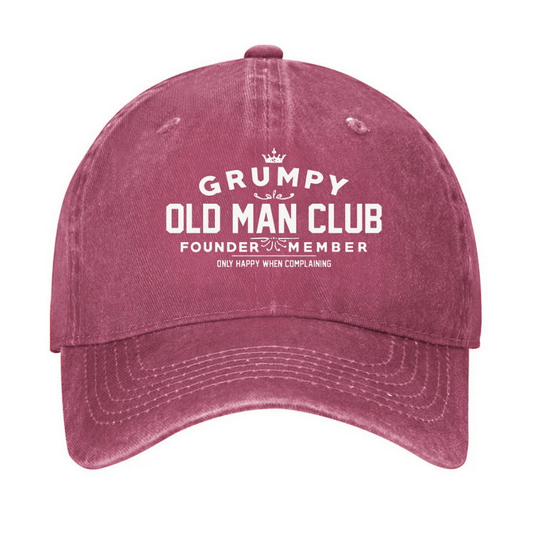 Casquette de baseball ajustable Grumpy Old Man Club