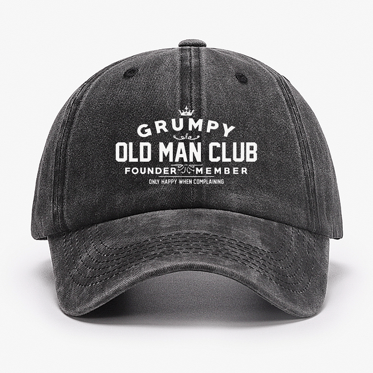 Casquette de baseball ajustable Grumpy Old Man Club
