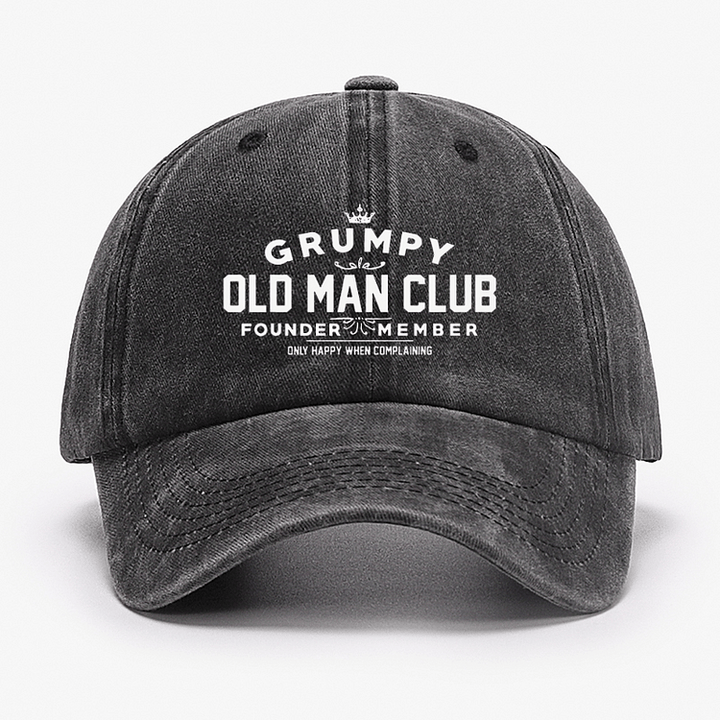 Casquette de baseball ajustable Grumpy Old Man Club