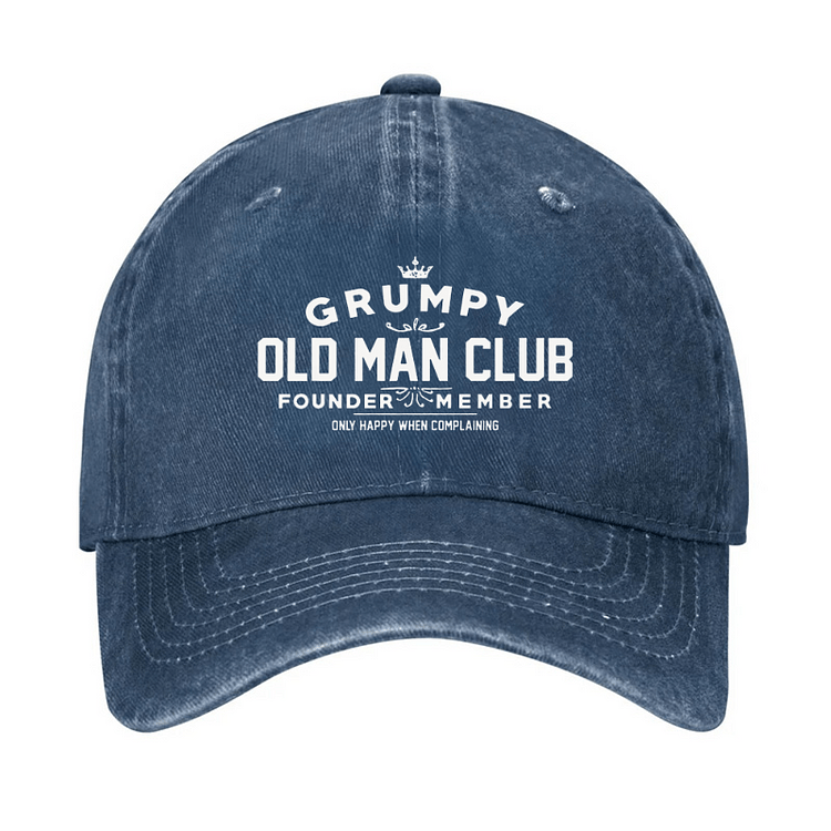 Casquette de baseball ajustable Grumpy Old Man Club