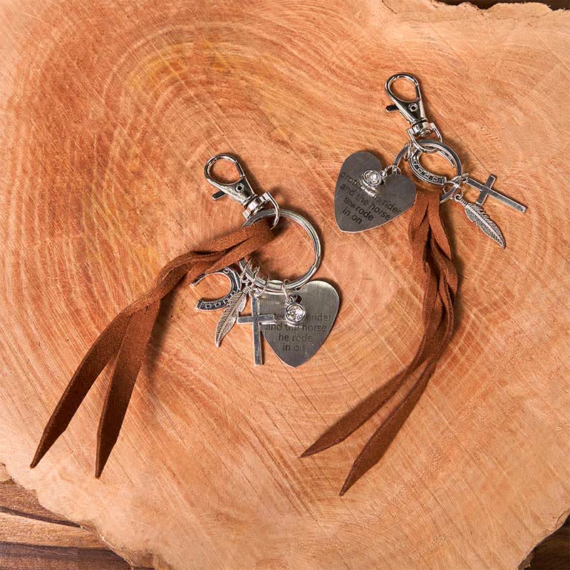 Ensemble de porte-clés, collier et boucle de ceinture à couteau caché DIY Western Sunflower