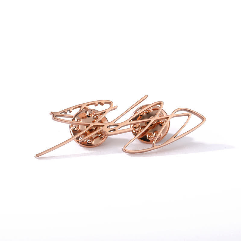 Broche personnalisée avec votre nom, accessoires de costume en acier inoxydable