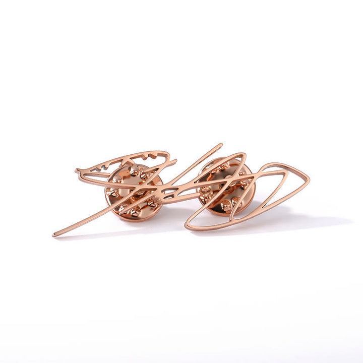 Broche personnalisée avec votre nom, accessoires de costume en acier inoxydable