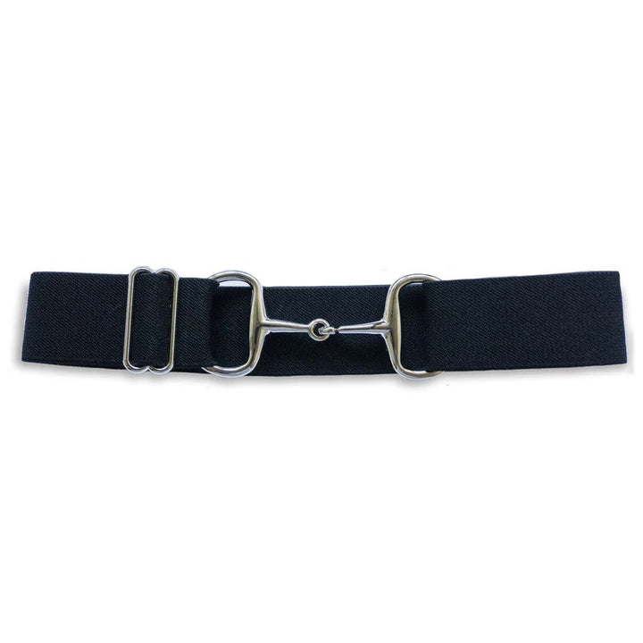 Ceinture élastique équestre avec mors et boucle en fer à cheval