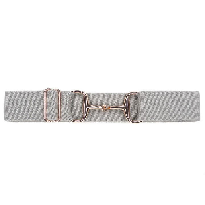 Ceinture élastique équestre avec mors et boucle en fer à cheval