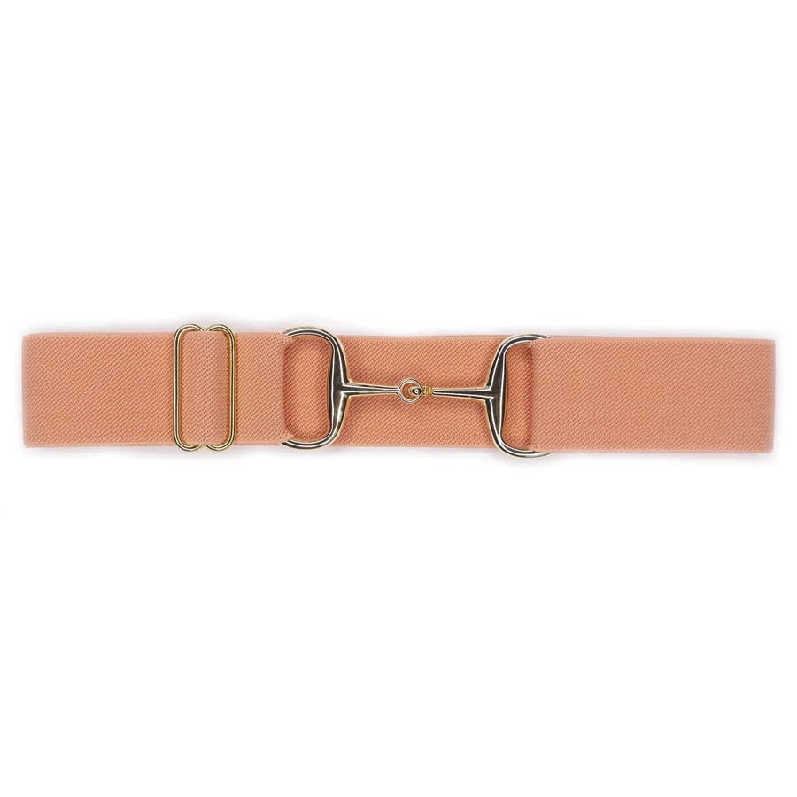 Ceinture élastique équestre avec mors et boucle en fer à cheval
