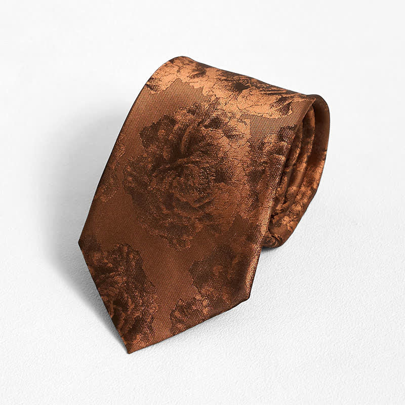 Pochette de costume classique pour homme avec motif pivoine du Pérou