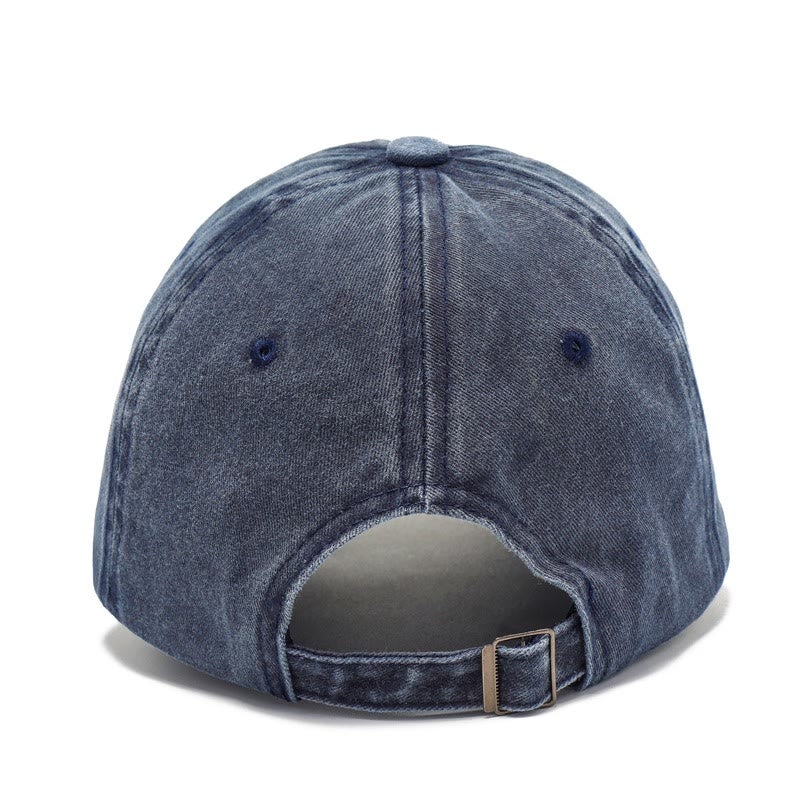 Casquette de baseball réglable avec impression de texte personnalisée