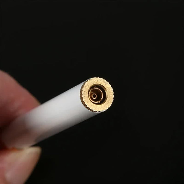 Briquet butane créatif en métal en forme de mini cigarette