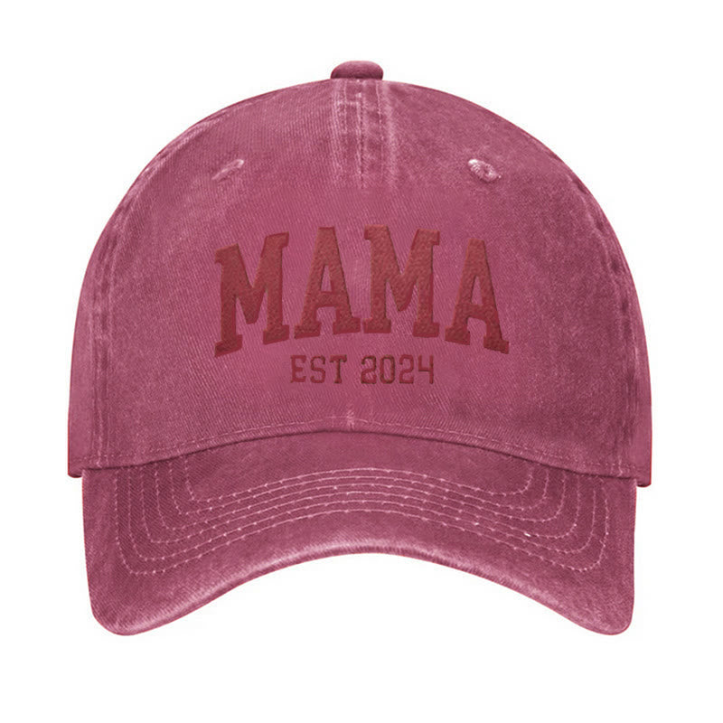 Casquette de baseball ajustable Mama