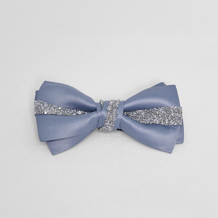 Pochette de costume à paillettes scintillantes pour homme