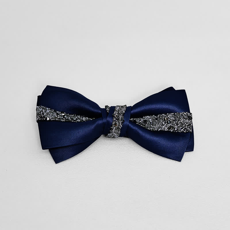 Pochette de costume à paillettes scintillantes pour homme