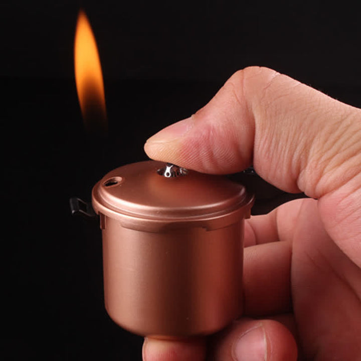 Mini briquet butane en métal de forme créative et innovante
