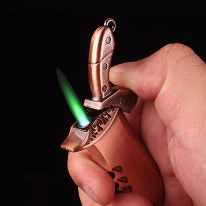 Mini briquet butane en métal de forme créative et innovante