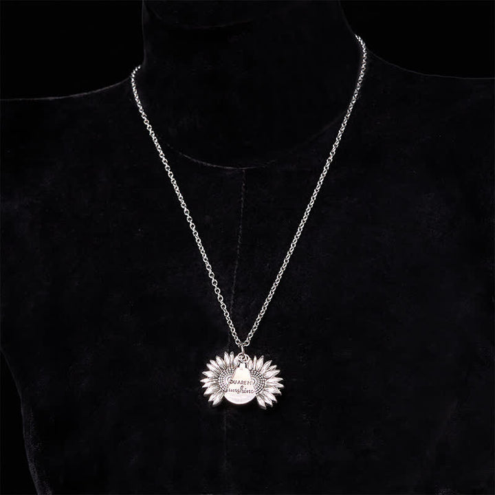 Ensemble de colliers et boucles de ceinture en argent avec couteau caché et rose à faire soi-même