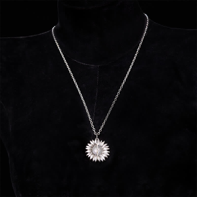 Ensemble de colliers et boucles de ceinture en argent avec couteau caché et rose à faire soi-même