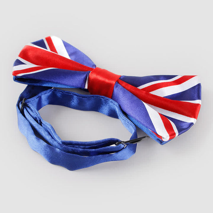 Cravate patriotique pour homme avec drapeau britannique
