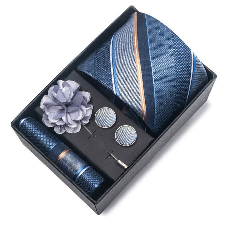 Ensemble de 4 mouchoirs de poche classiques et formels pour hommes