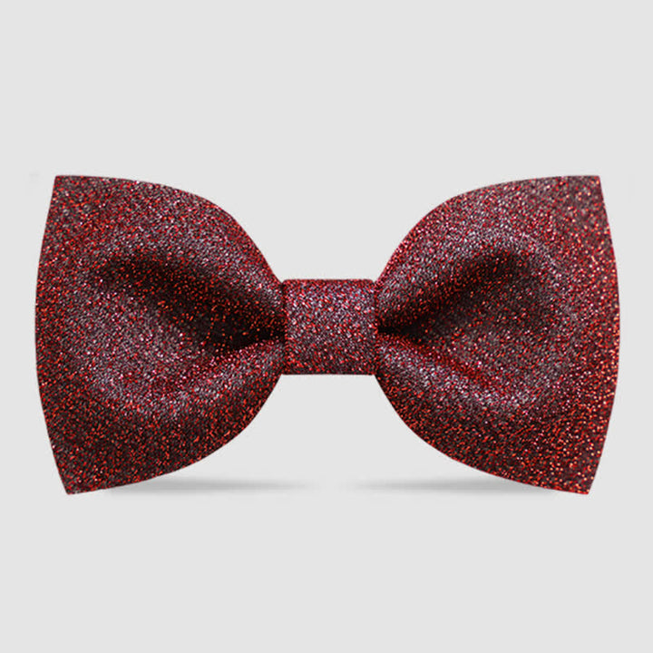 Nœud papillon scintillant pour homme